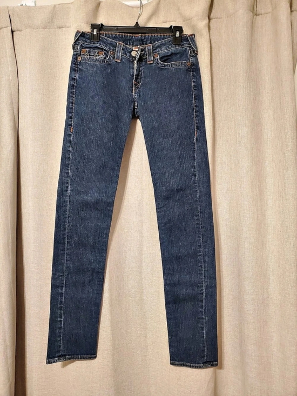 Y2K True Religion Stella Skinny Jean Skinny Jeans Blue Waist 29